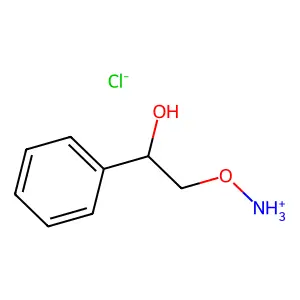 (2-羟基-2-苯基乙氧基)氯化铵 structure