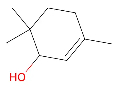 3,6,6-Trimethyl-cyclohex-2-enol structure