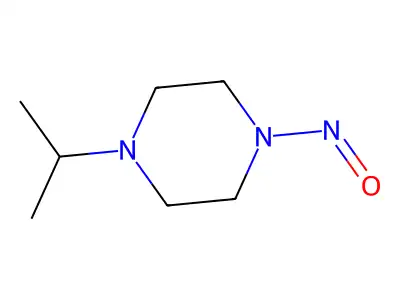 1-Nitroso-4-propan-2-ylpiperazine structure