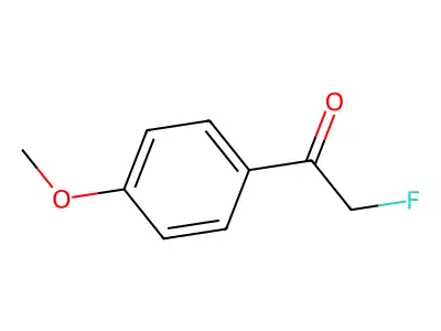 2-Fluoro-1-(4-methoxyphenyl)ethanone structure