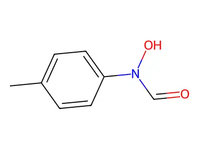 N-Hydroxy-N-(4-methylphenyl)formamide structure