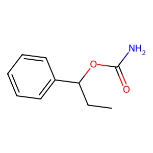 氨基甲酸(α-乙基苄基)酯 structure