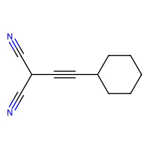 (1-乙炔基环己基)丙二腈 structure