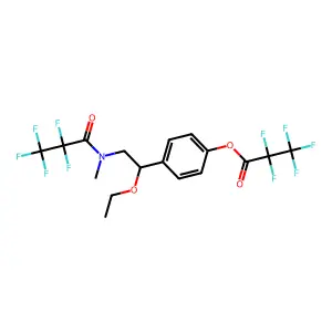 beta-Ethoxysympathol diPFP structure