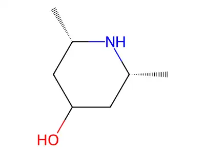 2,6-Dimethyl-piperidin-4-ol structure