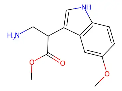 吲哚瑞酯 structure