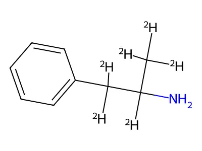 Phenethyl-alpha,beta,beta-d3-amine, alpha-methyl-d3- structure