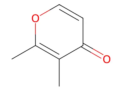 2,3-Dimethyl-4h-pyran-4-one structure