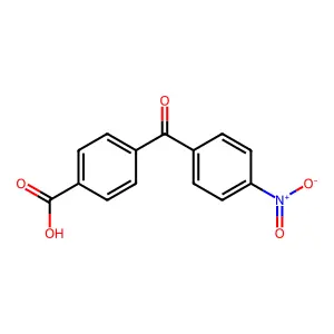 4-(4-Nitrobenzoyl)benzoic acid structure