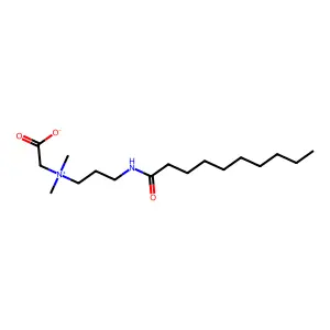 Capramidopropyl betaine structure