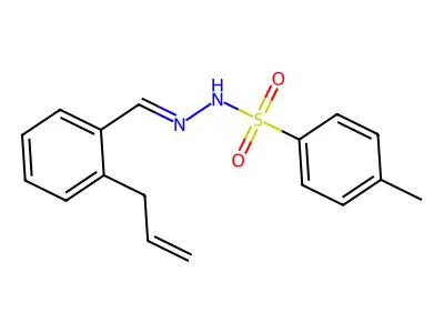 4-methyl-N-[(2-prop-2-enylphenyl)methylideneamino]benzenesulfonamide structure