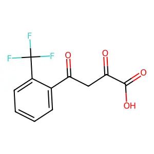 2,4-Dioxo-4-[2-(trifluoromethyl)phenyl]butanoic acid structure