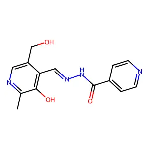 吡哆醛异烟酰腙 structure