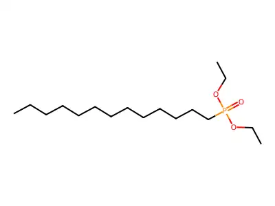 Phosphonic acid, tridecyl-, diethyl ester structure
