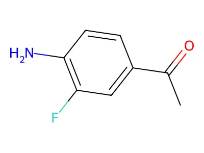 1-(4-Amino-3-fluorophenyl)ethan-1-one structure