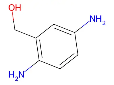 2,5-Diaminobenzyl alcohol structure