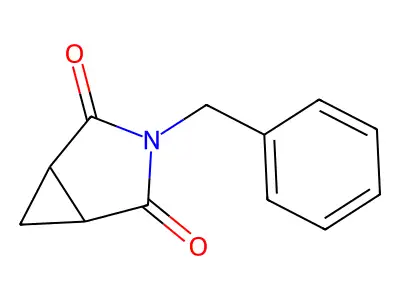 3-Benzyl-3-azabicyclo(3.1.0)hexane-2,4-dione structure