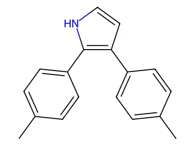 2,3-Di-p-tolylpyrrole structure
