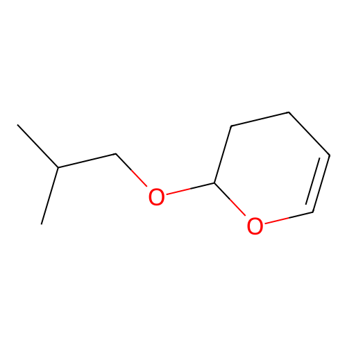 2-isobutoxy-3,4-dihydro-2H-pyran structure