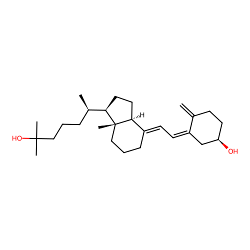 25-Hydroxy-3-epivitamin D3 structure