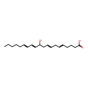 11-羟基二十碳-5,8,12,14-四烯酸 structure