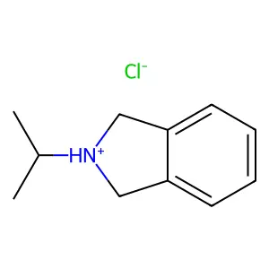 Isoindoline, N-isopropyl-, hydrochloride structure