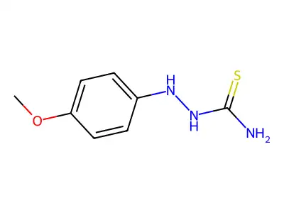 4-Methoxyphenylthiosemicarbazide structure