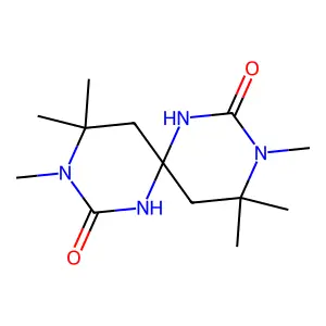 3,4,4,9,10,10-Hexamethyl-1,3,7,9-tetraazaspiro[5.5]undecane-2,8-dione structure