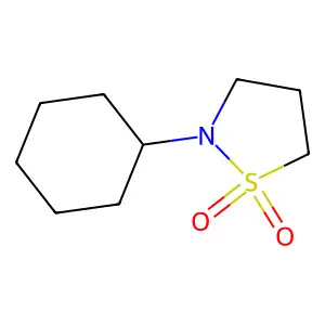 2-环己基异噻唑烷1,1-二氧化物 structure
