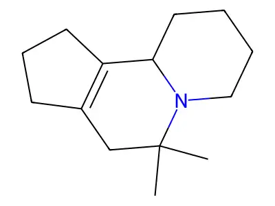 Cyclopenta(a)quinolizine, 1,2,3,4,6,7,8,9,10,10b-decahydro-6,6-dimethyl- structure