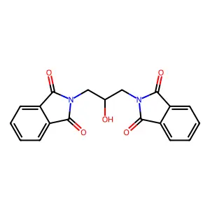 1,3-Diphthalimido-2-propanol structure