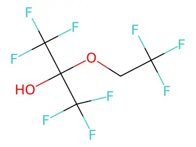 2(2,2,2-Trifluoroethoxy)perfluoro-2-propanol structure