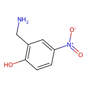 2-(Aminomethyl)-4-nitrophenol structure