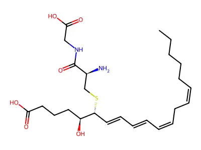 白三烯D4 structure