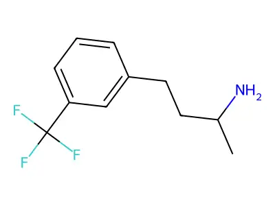 Propylamine, 1-methyl-3-(alpha,alpha,alpha-trifluoro-m-tolyl)- structure