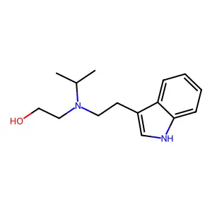 Ethanol, 2-(N-(2-(3-indolyl)ethyl)-N-isopropylamino)- structure