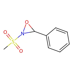 2-Methylsulfonyl-3-phenyloxaziridine structure