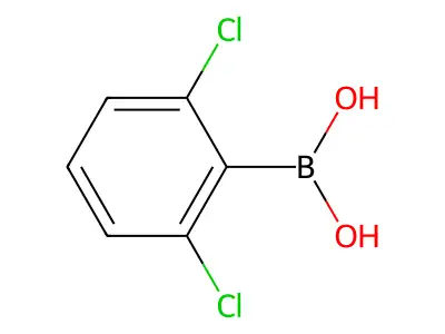 2,6-Dichlorobenzeneboronic acid structure