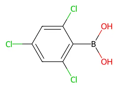 2,4,6-Trichlorobenzeneboronic acid structure