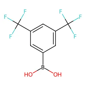 3,5-双三氟甲基苯硼酸 structure
