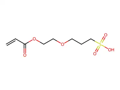 2-(3-Sulfopropoxy)ethyl acrylate structure