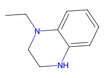 1-Ethyl-1,2,3,4-tetrahydroquinoxaline structure