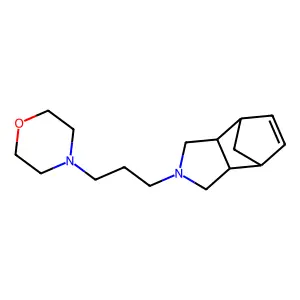 4,7-Methanoisoindoline, 3a,7a-dihydro-2-(3-morpholinopropyl)- structure