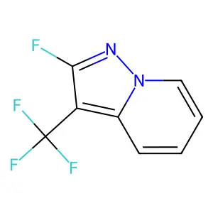 2-Fluoro-3-(trifluoromethyl)pyrazolo[1,5-a]pyridine structure