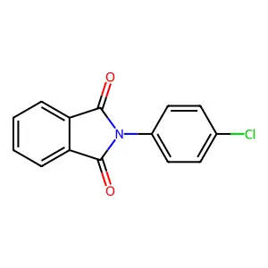 Phthalimide, N-(p-chlorophenyl)- structure