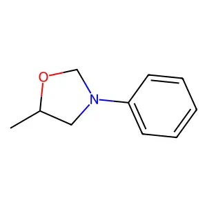 5-Methyl-3-phenyl-1,3-oxazolidine structure