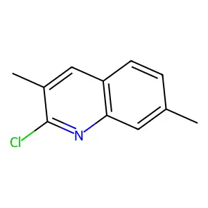 2-Chloro-3,7-dimethylquinoline structure