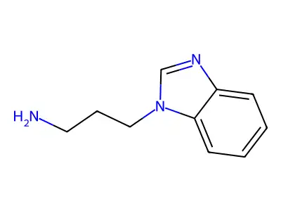 3-(1H-1,3-benzodiazol-1-yl)propan-1-amine structure
