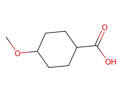 Rac-(1r,4r)-4-methoxycyclohexane-1-carboxylic acid structure