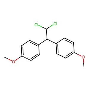 1,1'-(2,2-Dichloroethylidene)bis[4-methoxybenzene] structure